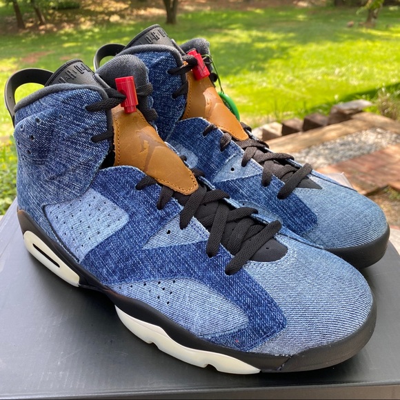 🚫Sold🚫 Jordan 6 Retro Washed Denim - Picture 6 of 7